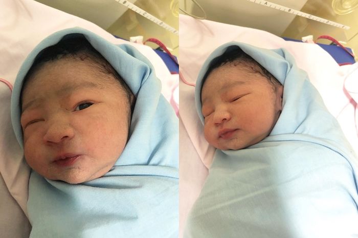 Juan Gianluca Leonardo Wage, anak pertama pasangan selebritis Onadio Leonardo dan Beby Prisillia.