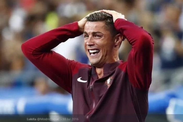 Megabintang Juventus dan timnas Portugal, Cristiano Ronaldo.