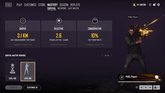 Gaya Survival PUBG PC