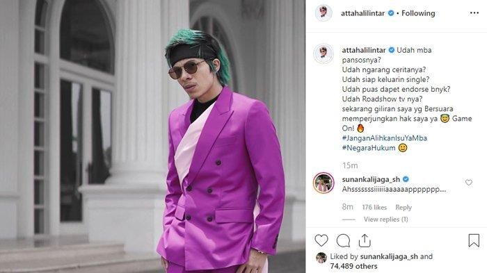 Atta Halilintar mendapat dukungan dari berbagai pihak