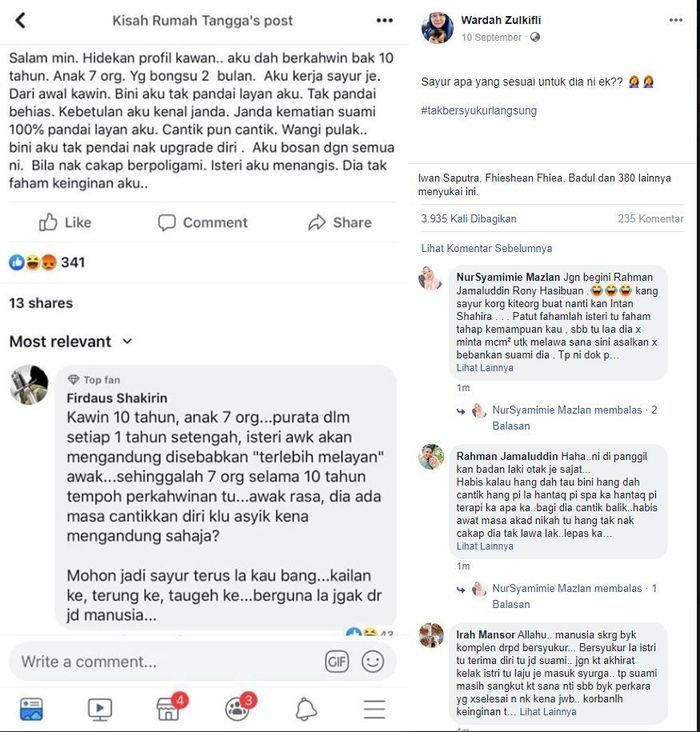 Tukang sayur kepincut janda