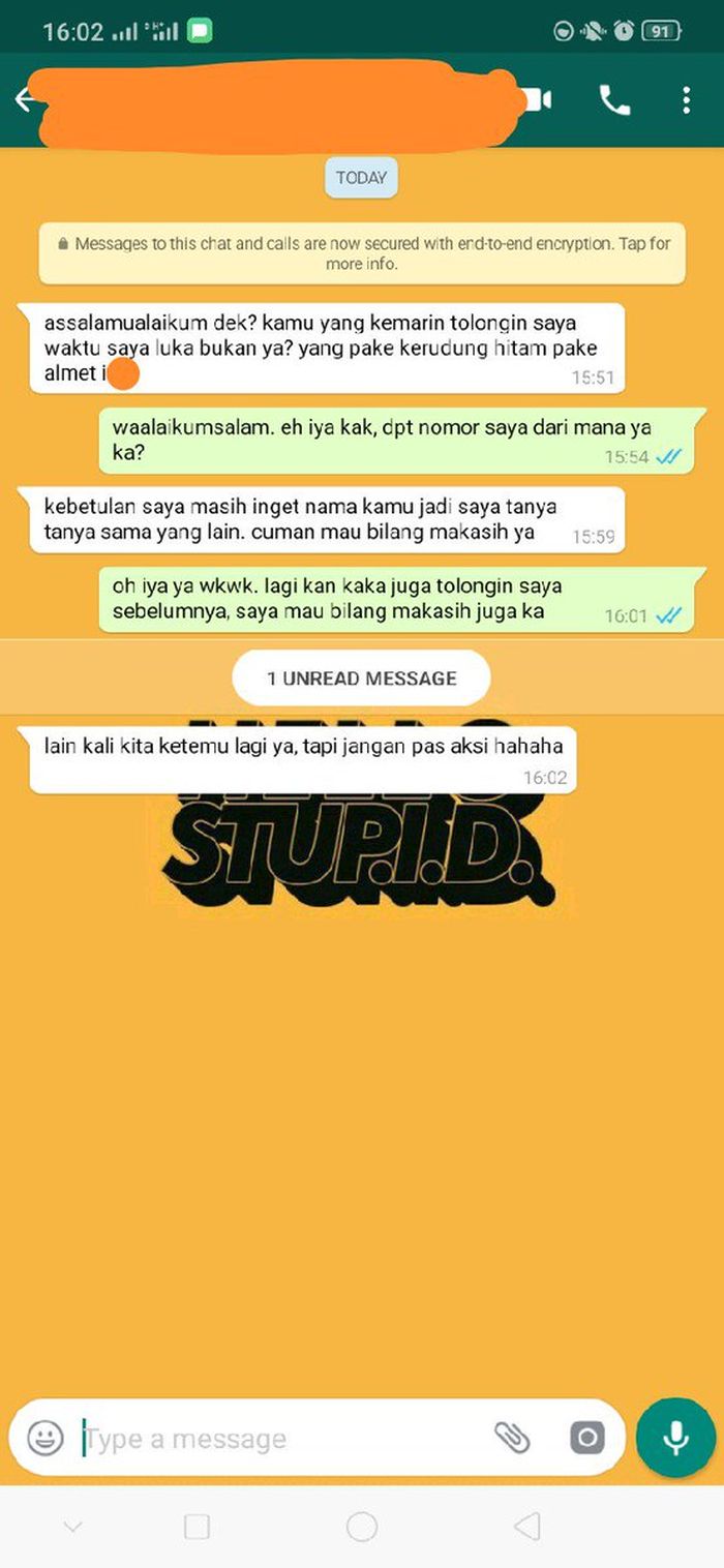 Kumpulan kisah manis di tengah demo mahasiswa di DPR