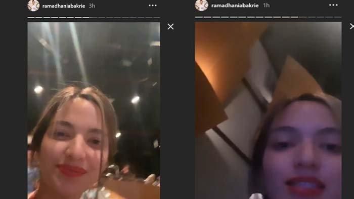 Instagram story Nia Ramdhani
