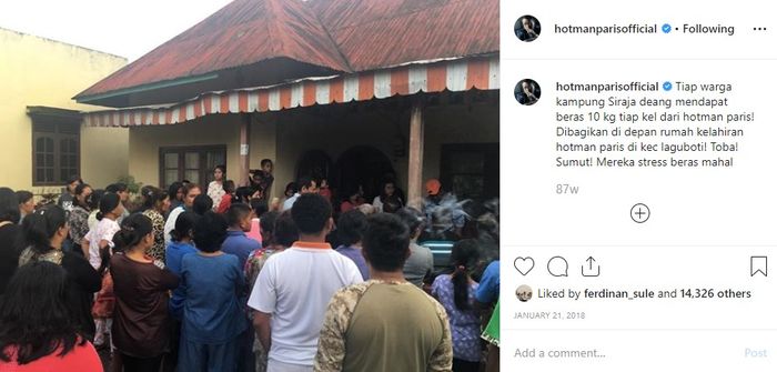 Rumah Hotman Paris Saat Kanak-Kanak