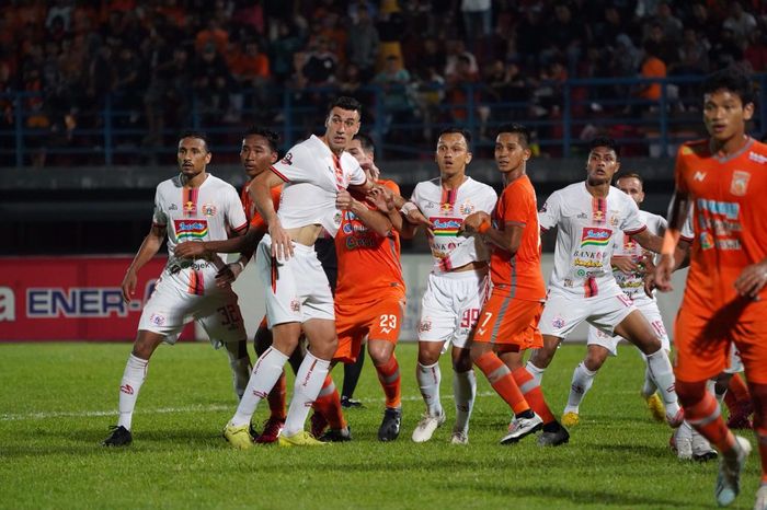 Borneo FC Vs Persija Jakarta pada pekan ke-21 Liga 1 2019 di Stadion Segiri, Samarinda, Jumat (27/9/2019).