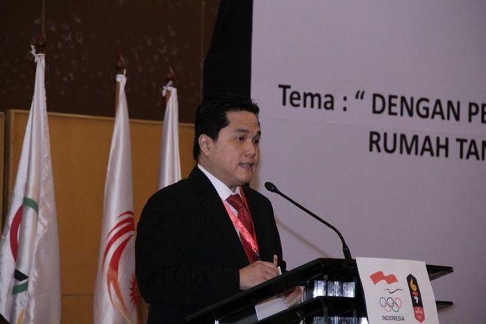 Ketua Umum Komite Olimpiade Indonesia, Erick Thohir.