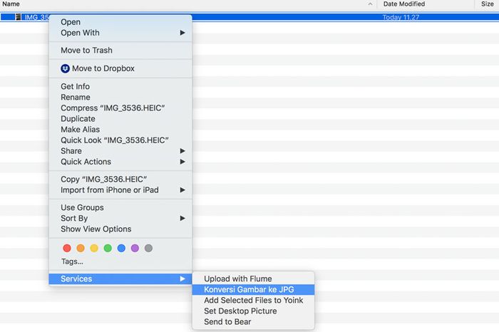 Cara Mengkonversi Gambar Heic Ke Jpg Dengan Automator Di Mac Makemac