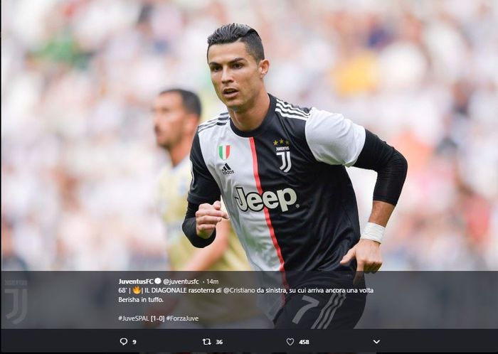 Megabintang Juventus, Cristiano Ronaldo