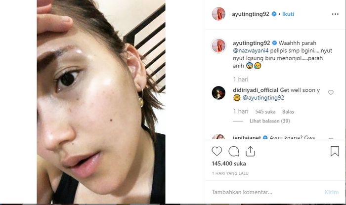 Unggahan Ayu Ting Ting
