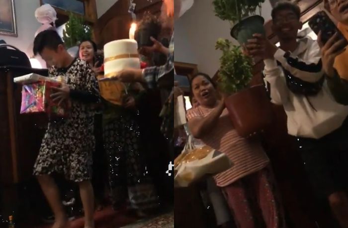 Soimah Dapat Kado Pot Bunga Besar di Ulang Tahunnya yang ke-39, Intip Keseruannya!