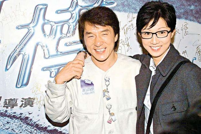 Jackie Chan dan Elaine Ng 