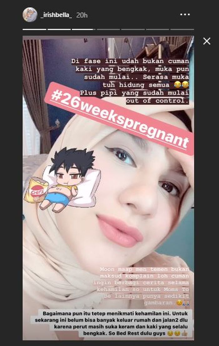 Tangkap layar Instagram.com/@_irishbella_