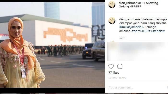 Ucapan selamat untuk Mulan Jameela dari adik Ahmad Dhani