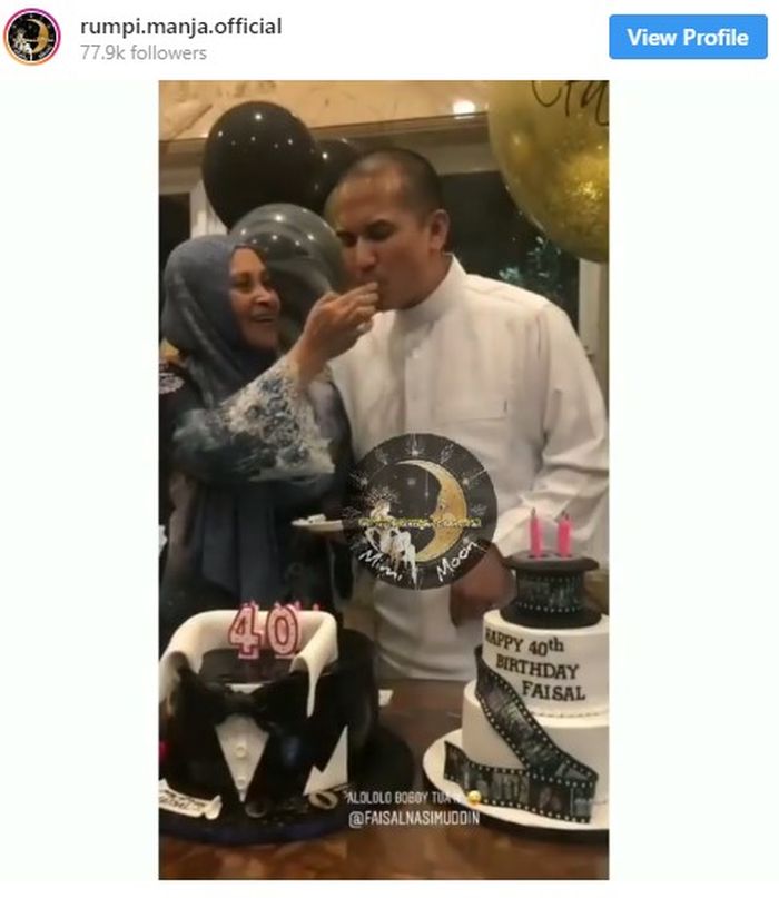Ibunda Faisal Nasimuddin Ulang Tahun