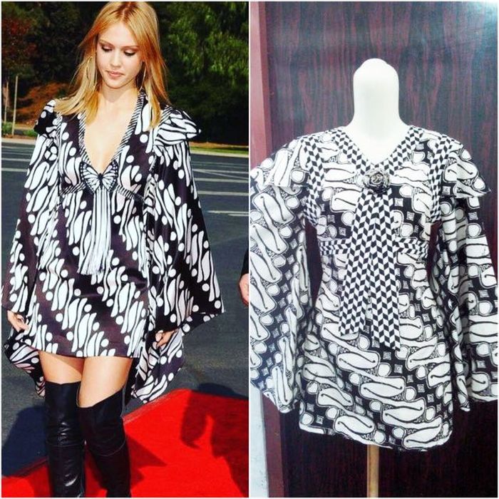 Dari Jessica Alba Hingga Siwon Ini 6 Artis Mancanegara Yang Pernah Pakai Batik Indonesia Semua Halaman Nova