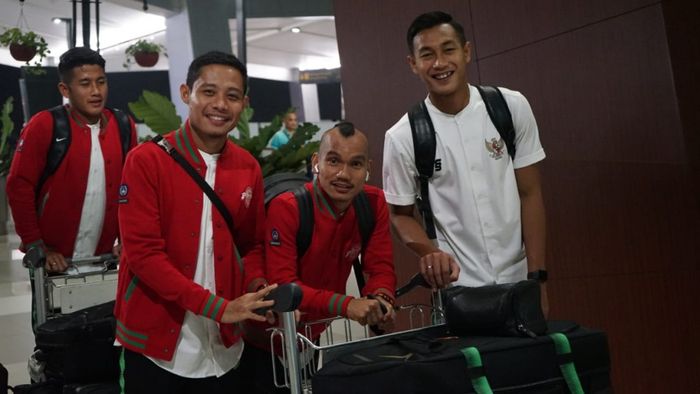 Timnas Indonesia Gelar Latihan Perdana di UEA di Bawah Terik Matahari