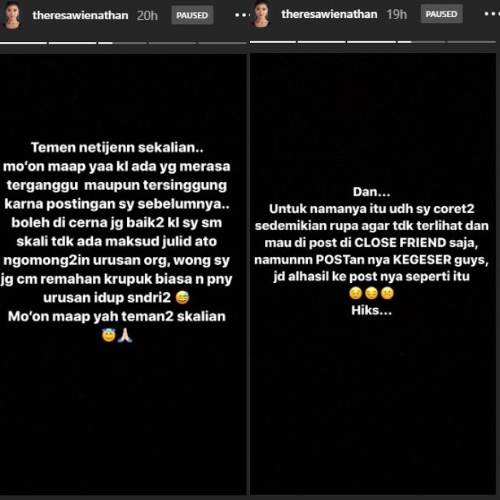 Pembelaan There usai disebut pansos oleh netizen