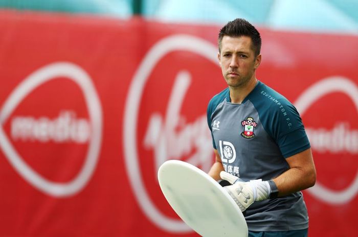 Andrew Sparkes saat Menjalani Latihan Bersama Southampton