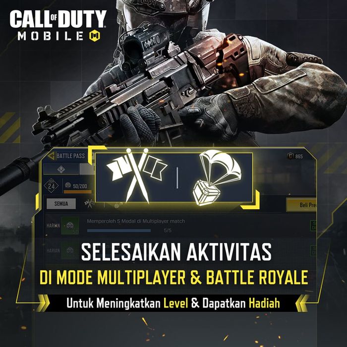 Misi battle pass CODM