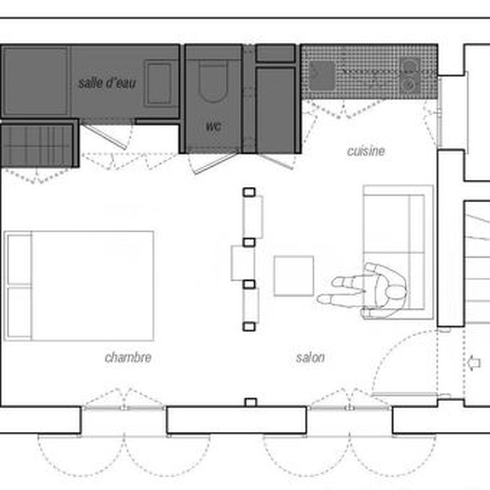 Inspirasi Apartemen Mikro Kurang dari 30 Meter Persegi 