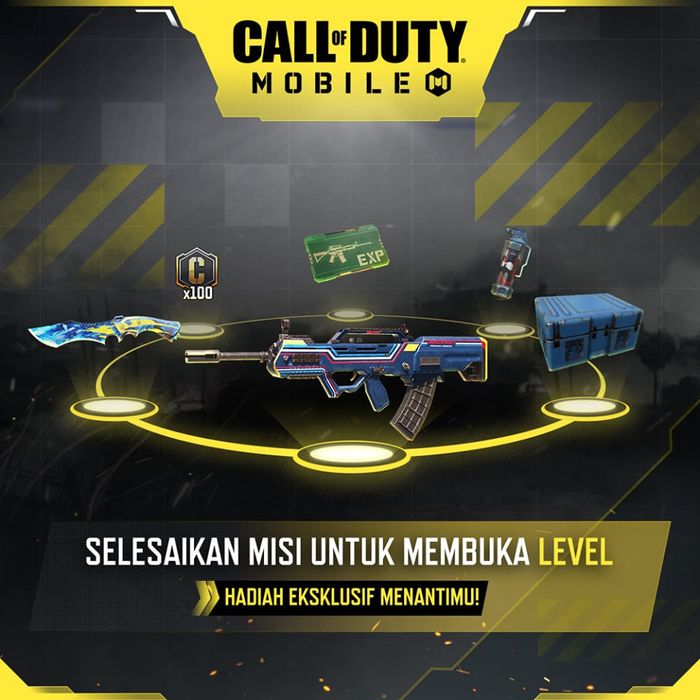 Hadiah setiap level tier CODM
