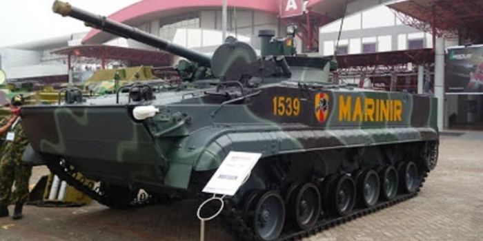 Tank BMP-3F buatan Rusia