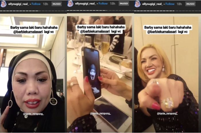 Elly Sugigi pergoki Barbie Kumalasari sedang asyik video call dengan pria lain. Siapa dia?