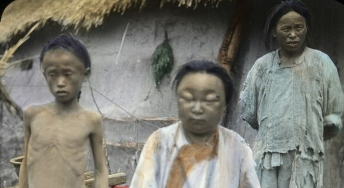 Ilustrasi kelaparan di Korea Utara