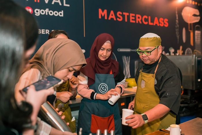 Live Cooking Class with Chef Ragil at Jakarta Culinary Feastival 2019