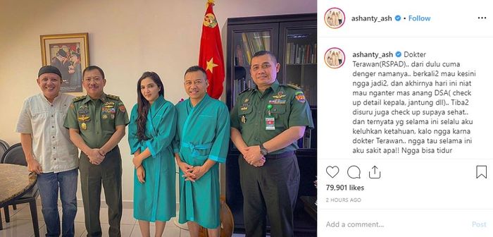 Ashanty idap <a href='https://pontianak.tribunnews.com/tag/autoimun' title='autoimun'>autoimun</a>