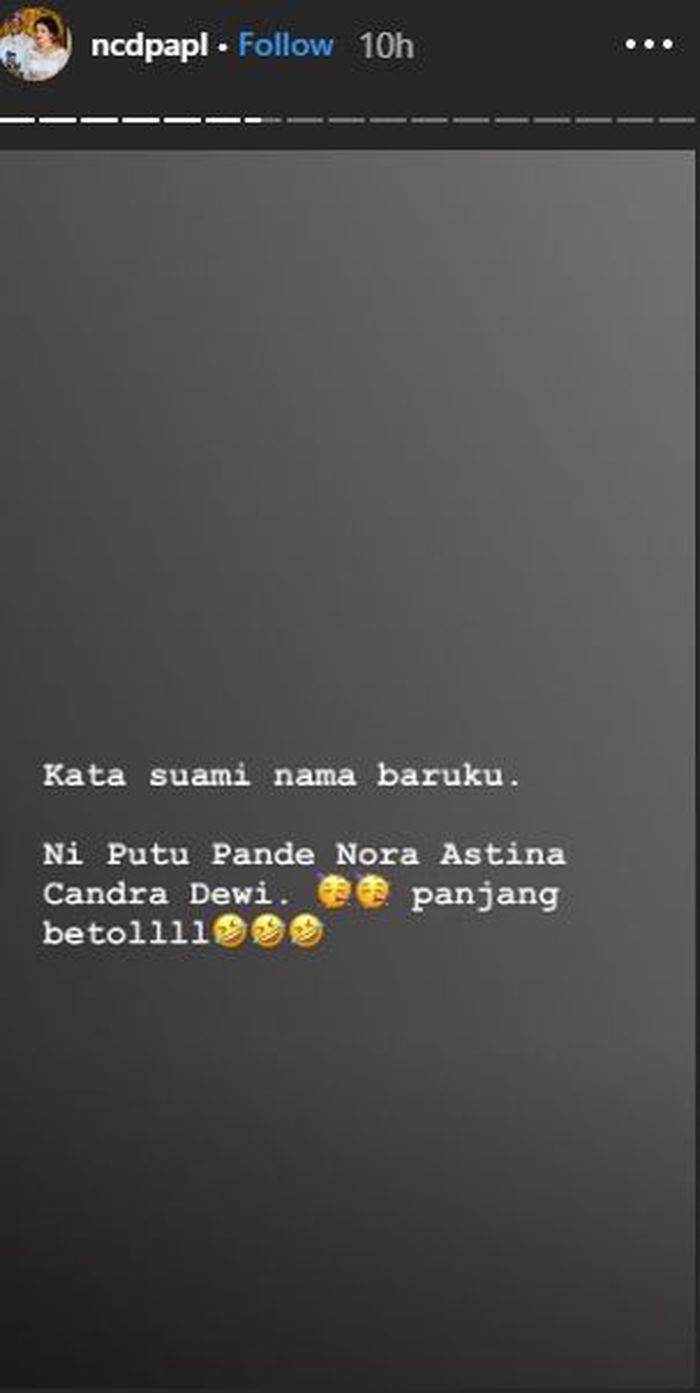 Istri Jerinx berganti nama