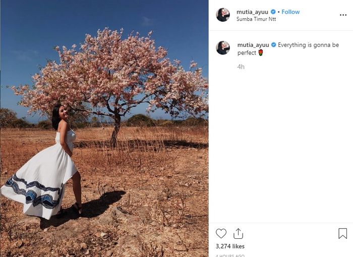 Unggahan Mutia Ayu, istri Glenn Fredly