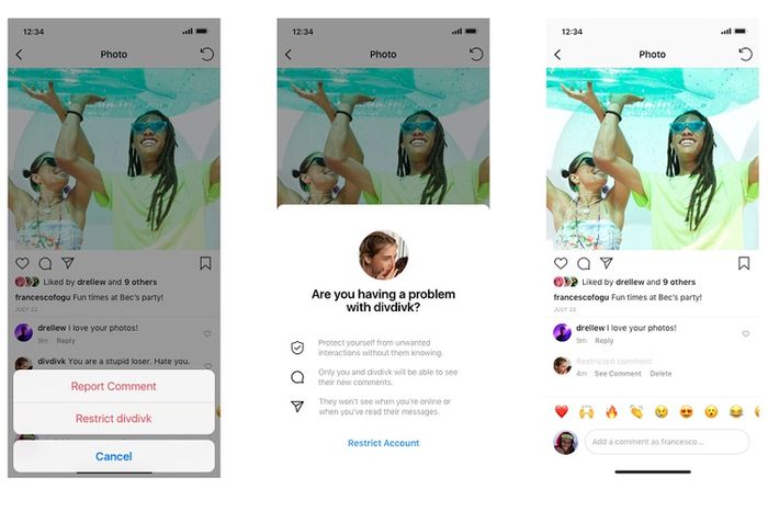 Ilustrasi cara mengaktifkan Fitur Restrict