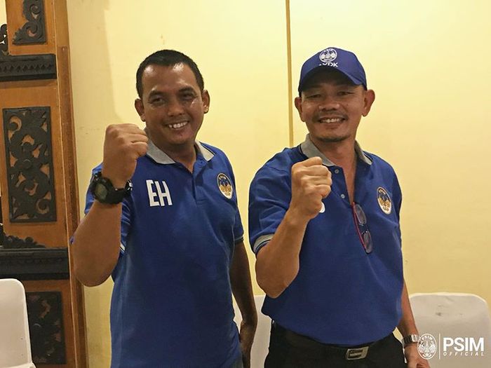Pelatih PSIM Yogyakarta, Liestiadi, bersama asisten pelatih PSIM Yogyakarta, Erwan Hendarwanto, telah diresmikan pada 10 Oktober 2019.