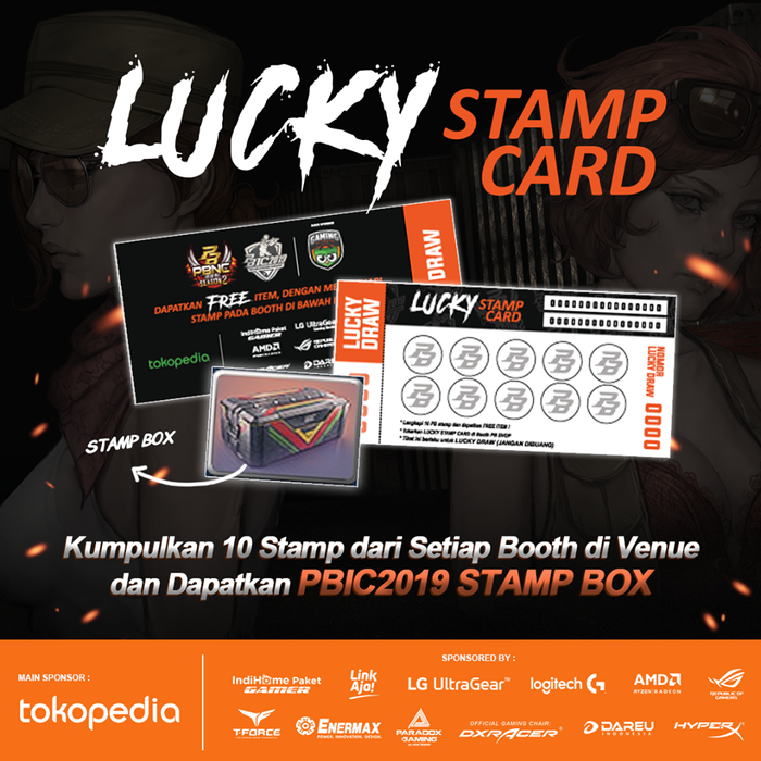 Lucky Stamp Card