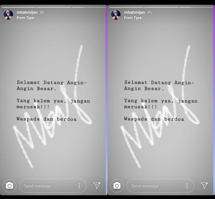 Postingan Mbah Mijan soal bencana alam yang bakal menerjang di akhir tahun 2019