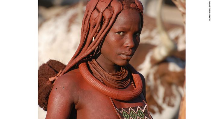 Wanita suku Himba yang ikonik