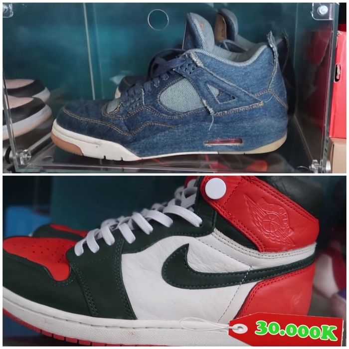 Penampakan sepatu mahal milik Rizky Febian