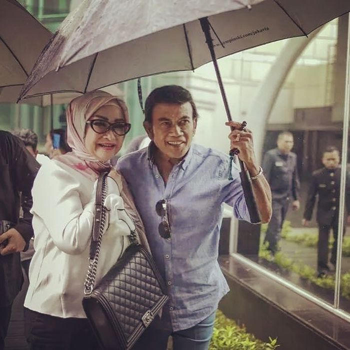 Kemesraan Ricca Rachim dan Rhoma Irama
