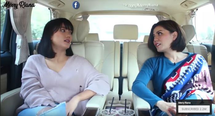 Marion saat menceritakan pembullyan yang dialaminya