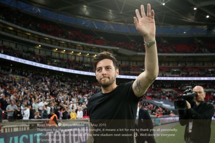 Mantan Gelandang Tottenham Hotspur, Ryan Mason.