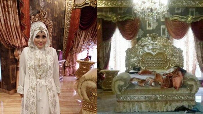 Interior dalam rumah bak istana