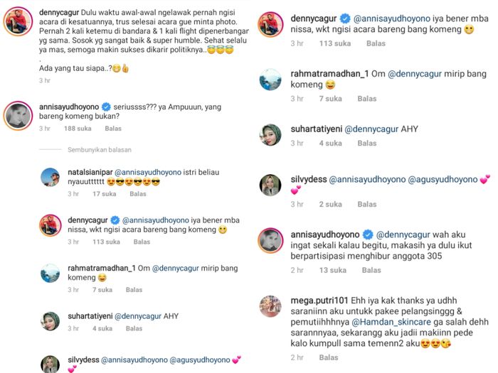 Komentar Annisa Pohan