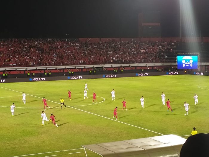 Pertandingan Indonesia vs Vietnam di Kualifikasi Piala Dunia 2022 zona Asia, Selasa (15/10/2019) di Gianyar.
