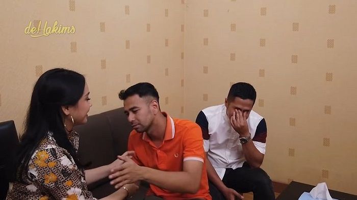 Irfan Hakim menangis melihat momen Raffi Ahmad meminta maaf kepada Nagita Slavina