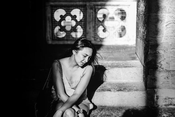 Potret Tata Cahyani dan kekasihnya, Bobby Tonelli.