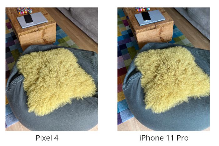 Adu spesifikasi kamera Google Pixel 4 (kiri) dan iPhone 11 Pro Max (kanan)