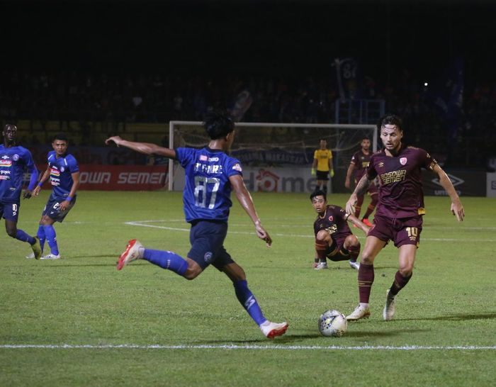 PSM berhasil mengalahkan Arema FC 6-2 dalam laga tunda pekan kelima Liga 1 2019 di Stadion Andi Mattalatta, Rabu (16/10/2019).