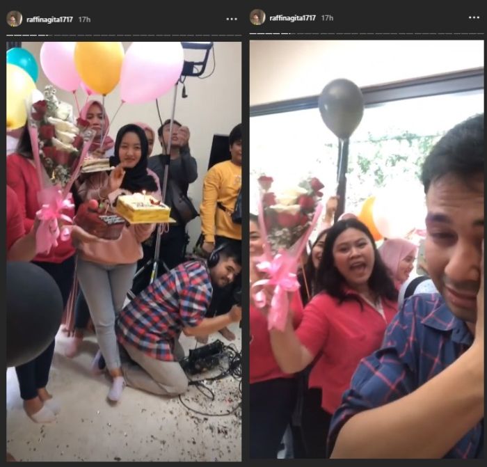 Surprise untuk Raffi Ahmad