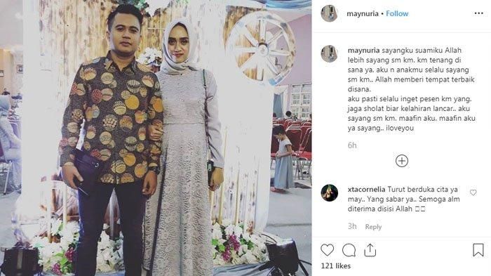 Istri korban, Mei Nuriawati, teringat pesan-pesan terakhir suaminya yang kini ditemukan tewas usai diculik.